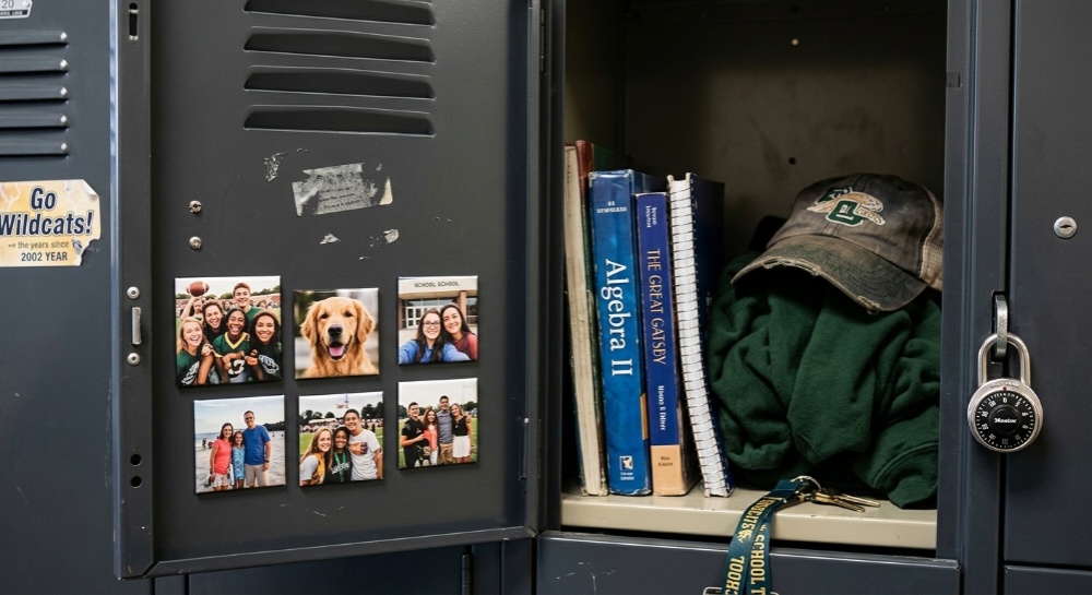 Magnets on Locker